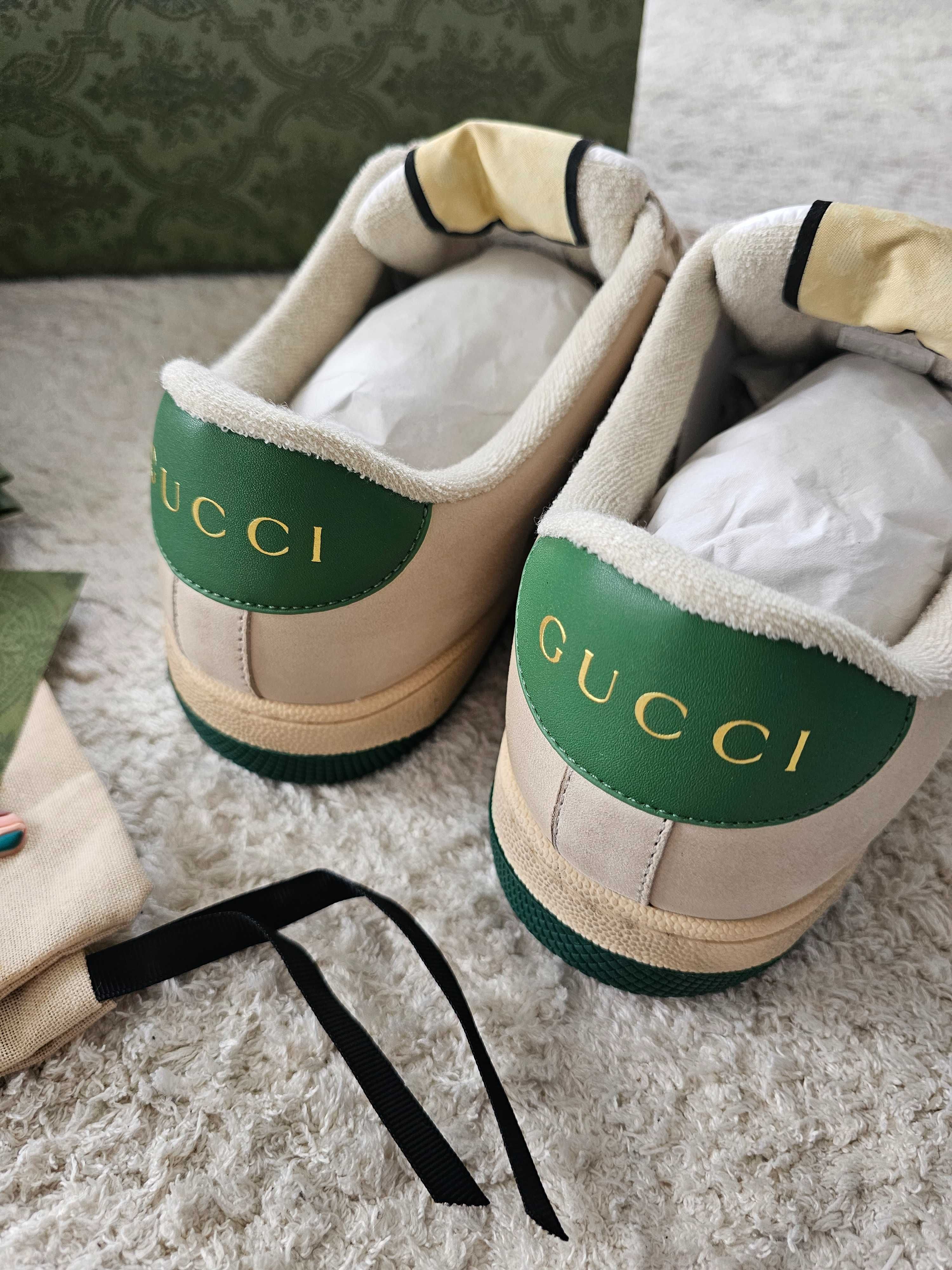 Tenisi Gucci Screener green /marimi 35-45/ Adidasi Unisex