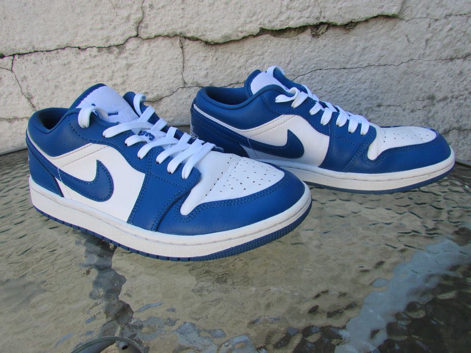 Маратонки Nike Air Jordan 1 Low 'Marina Blue'