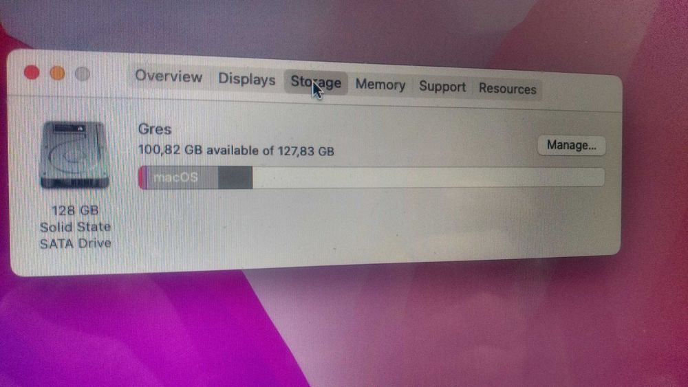 Vand laptop MacBook Pro 13" I5 6GB SSD