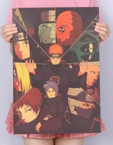 OFERTA 4 + 1 Postere hartie kraft Naruto,Kaguya,Goku

Dimensiune