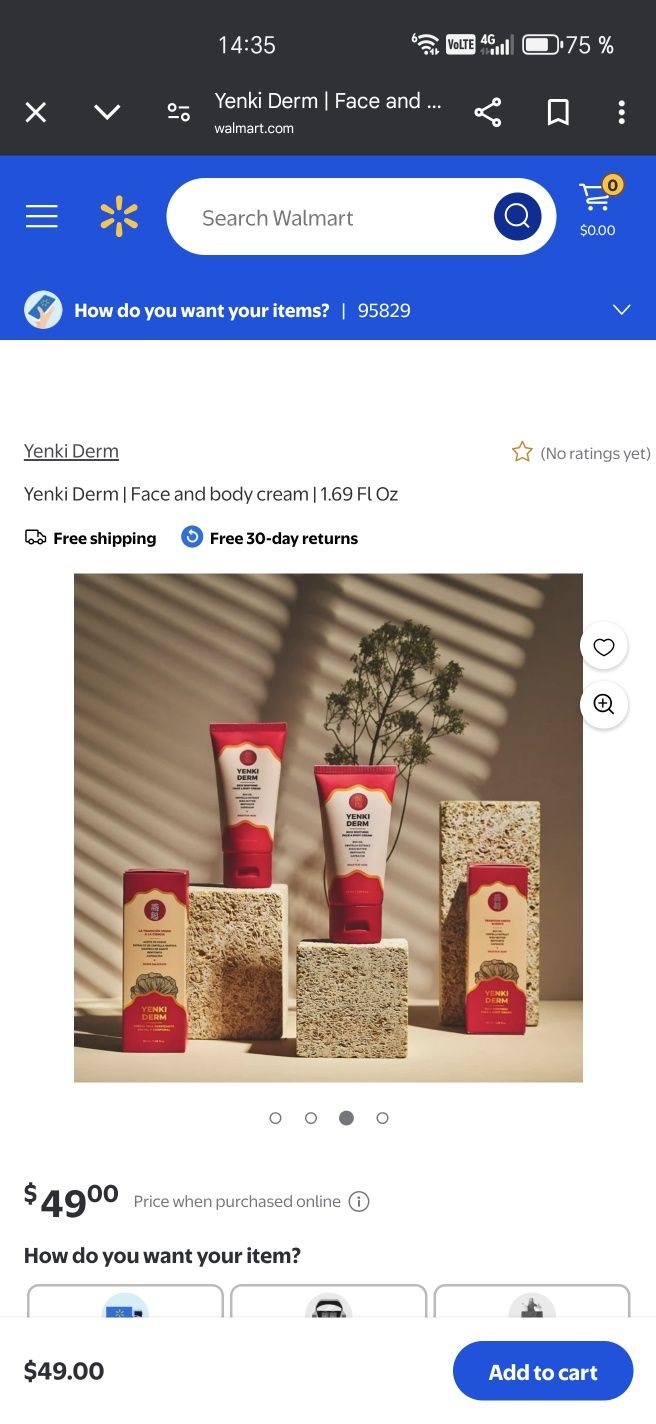Crema de fata Yenki Derm 50ml