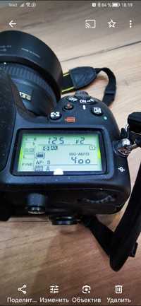 Фотокамера Nikon D7100, Никон Д7100. Ф-50/1.8G