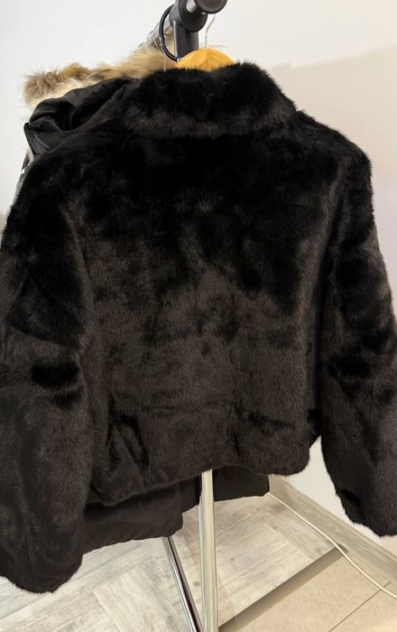 Geaca blana artificiala
