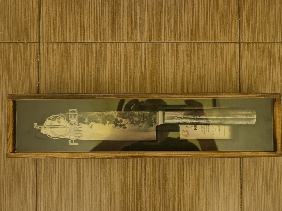 ръчно изработен santoku нож