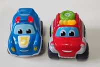 Set 2 mașini interactive Clementoni cu lumini și sunete - bebelusi