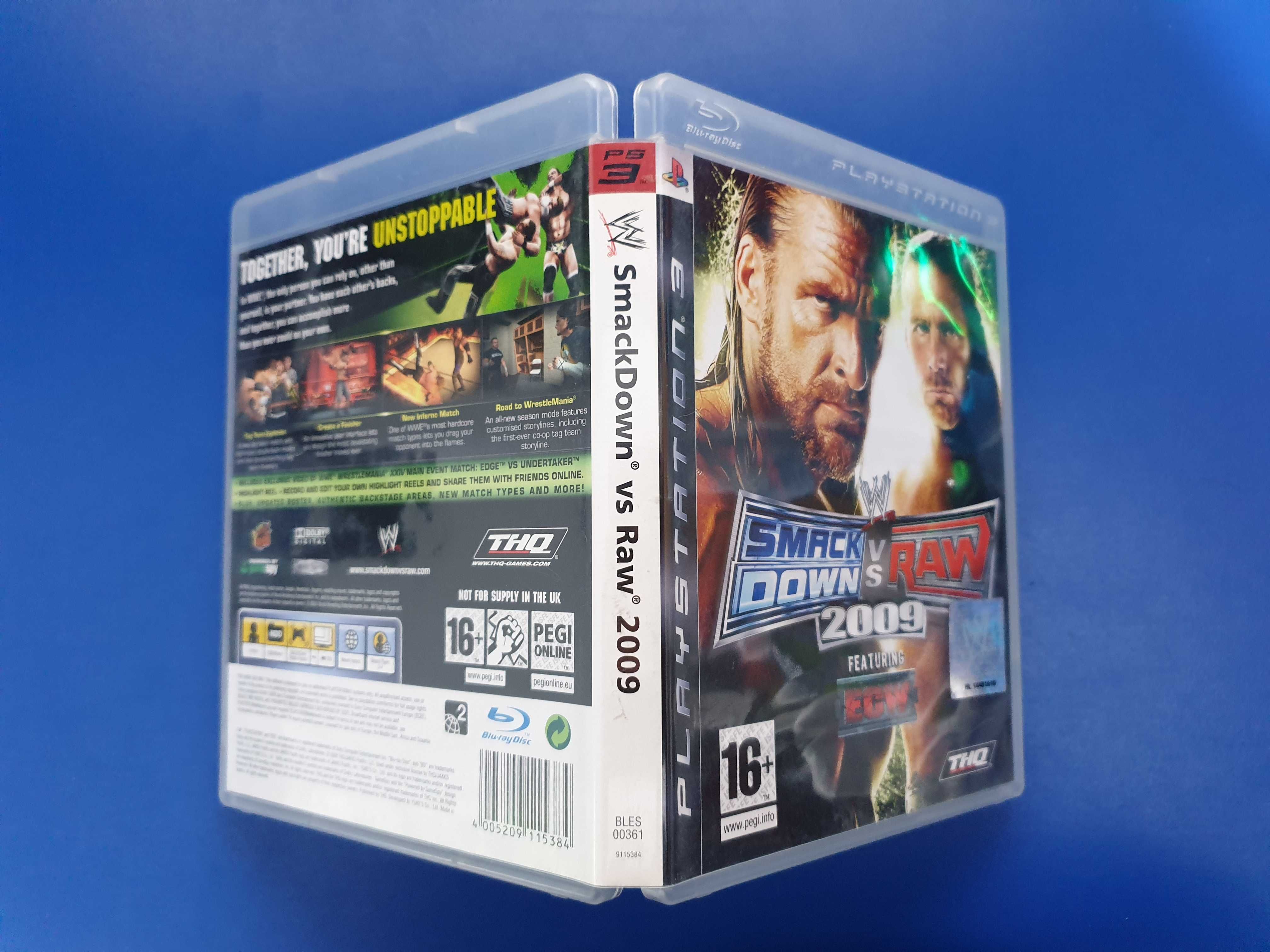 WWE SmackDown vs Raw 2009 - joc PS3 (Playstation 3)