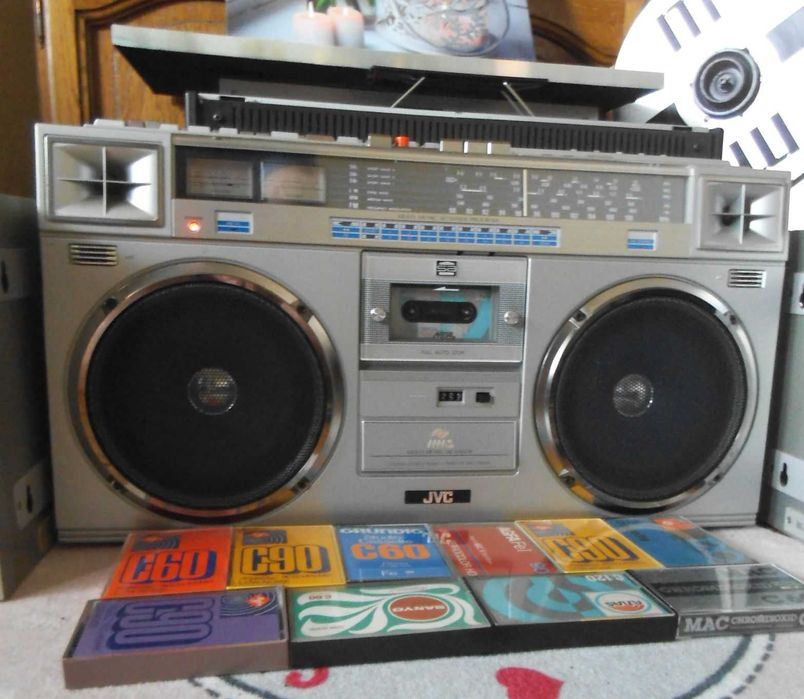 Radio-Casetofon JVC RC-M70L Stereo Radio Cassette Recorder