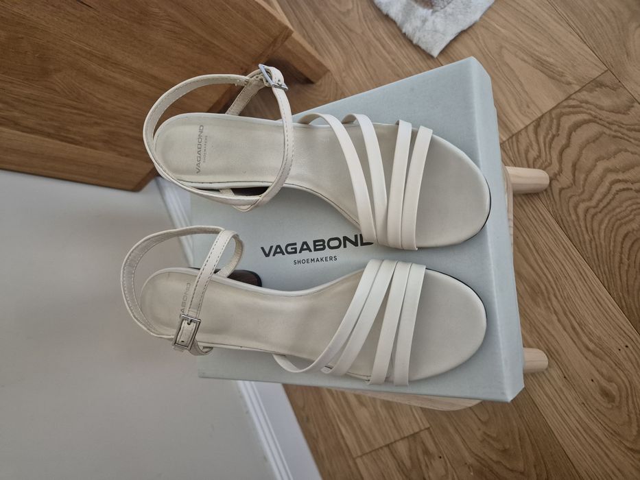 Sandale cu toc, 38 Vagabond piele naturala, noi