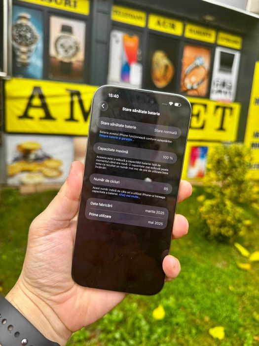 iPhone 16 Pro Max / 256GB / Natural Titanium - ca NOU