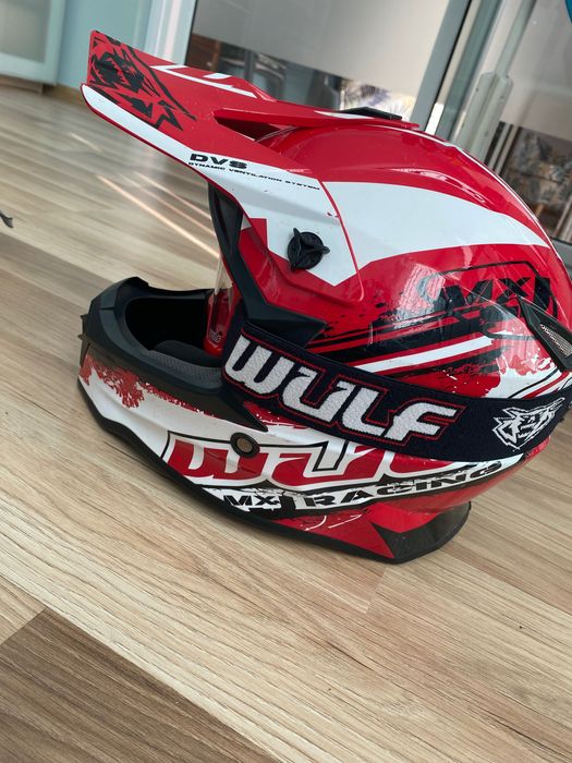 Каска wulf sport в много добро състояние