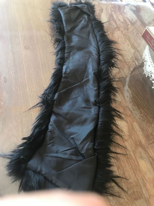 Официално дамско палто, Черно дамско яке с 2 лица дамска яка черна