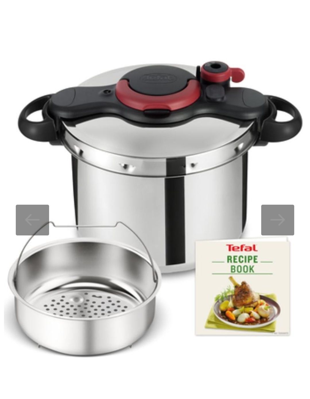 Тенджера под налягане TEFAL CLIPSO MINUT EASY P4620768 6л, 24 см,