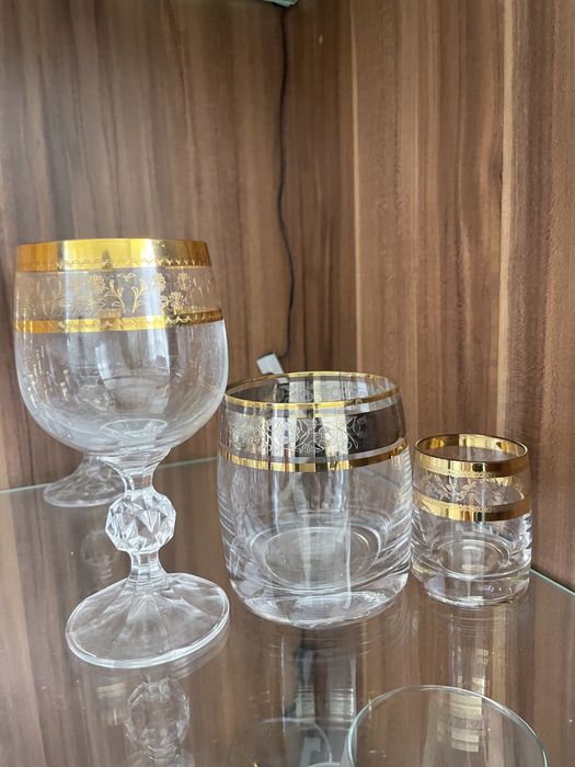 Продам фужер, бокал, стопки BOHEMIA оригинал