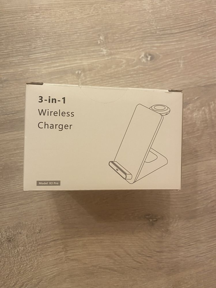 3-IN-1 wireless charger- incarcator wireless
