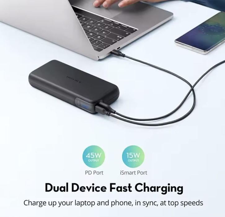 Baterie externa 60W 20.000mAh