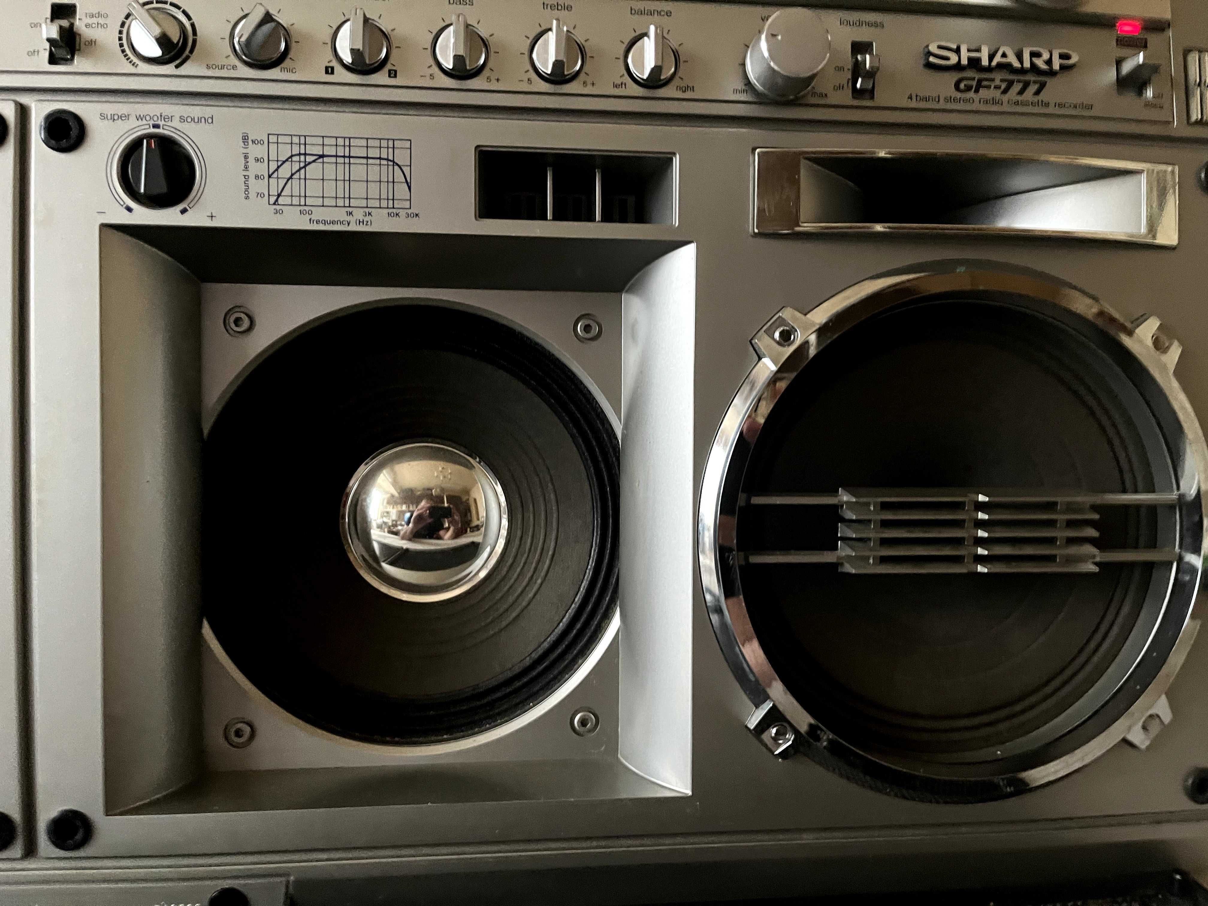 SHARP GF777Z Boombox