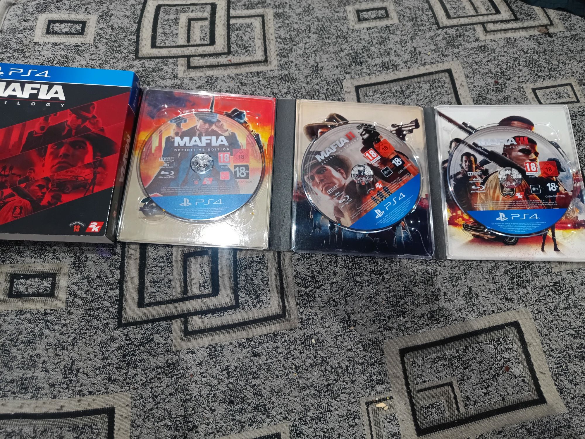 Colectie Jocuri PS4 Mafia 1 , 2 , 3