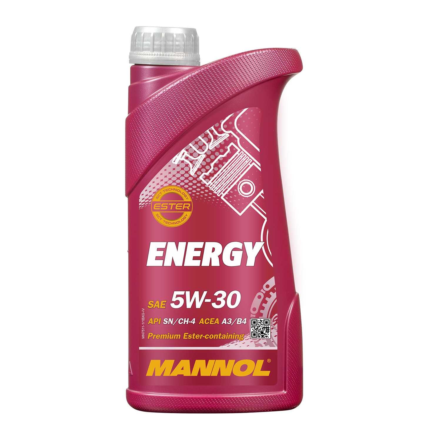 Моторно  масло MANNOL 5W30 Energy 1 Литър