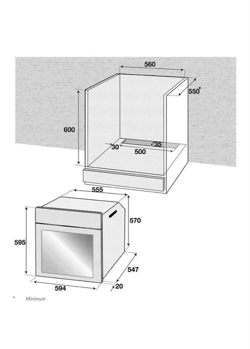 Cuptor incorporabil Grundig in stare perfecta de functionare