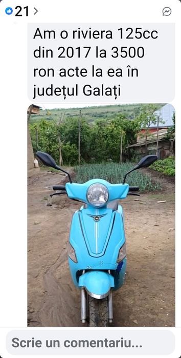 Vând scuter Riviera 125cc