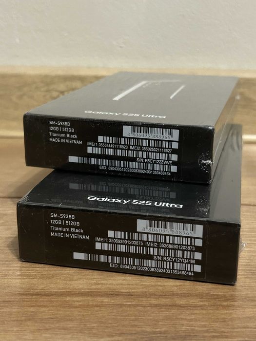 Samsung Galaxy S25 Ultra 512GB Black с гаранция от A1