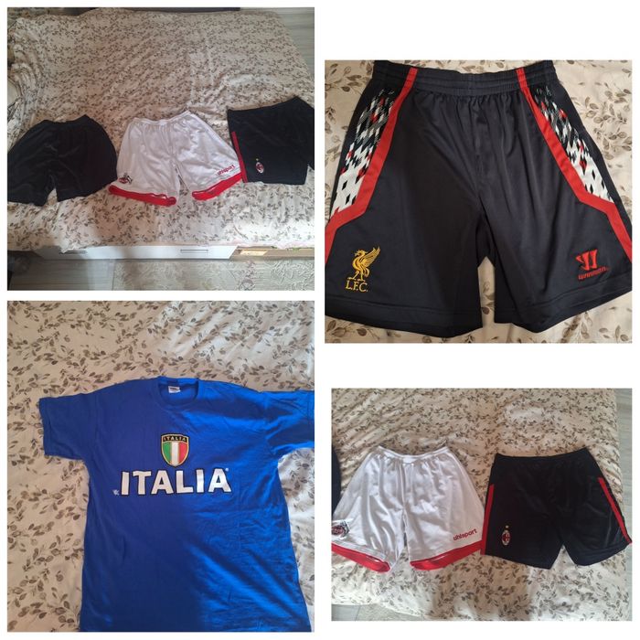 Къси гащи на Liverpool,Milan,Kioln