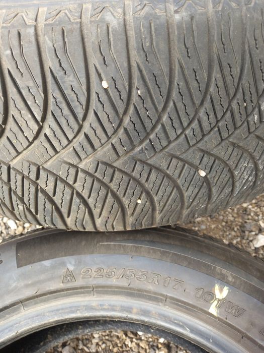2 cauciucuri 225/55 R 17 Allseason Dot 08.22