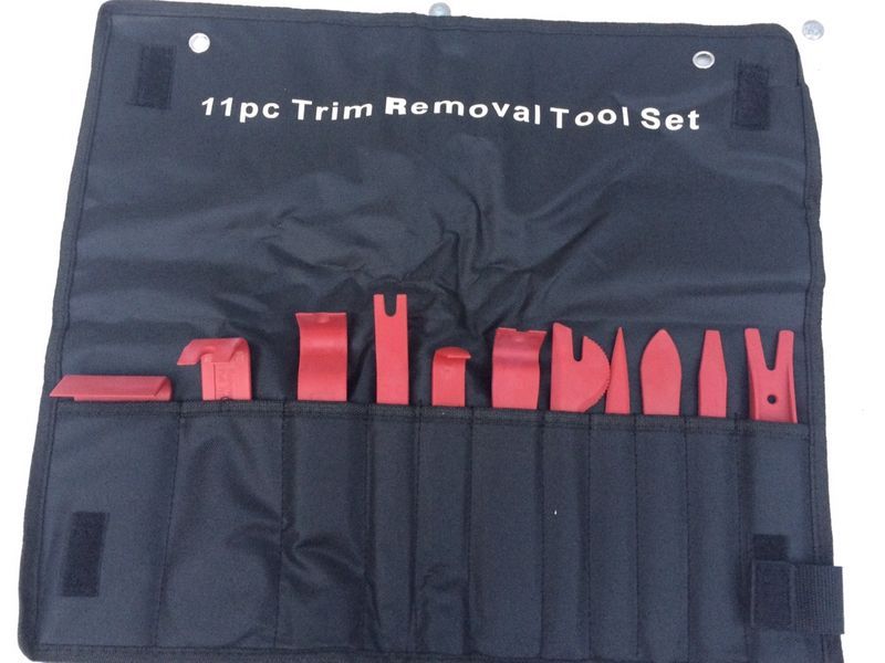 Set dispozitive pentru demontare cleme / leviere tapiterie 11 bucati