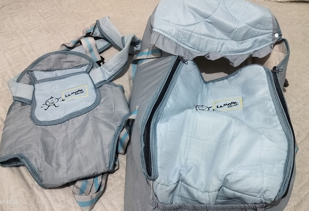 Очень удобная детсаая сумка переноска и кенгуру