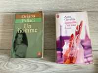 Anna Gavalda - Ensemble, c’est tout; Oriana Fallaci - Un homme