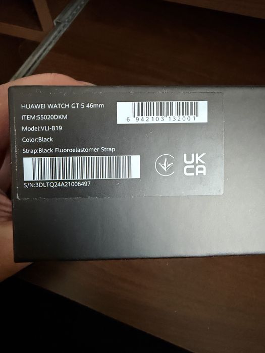 Huawei Watch GT 5 46mm Black Negru Nou