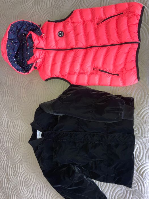 Детска двулицева грейка, яке за момиче