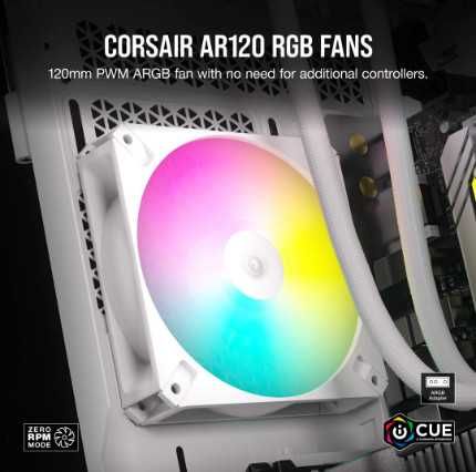 Комплект вентилатори Corsair iCUE AR120 RGB