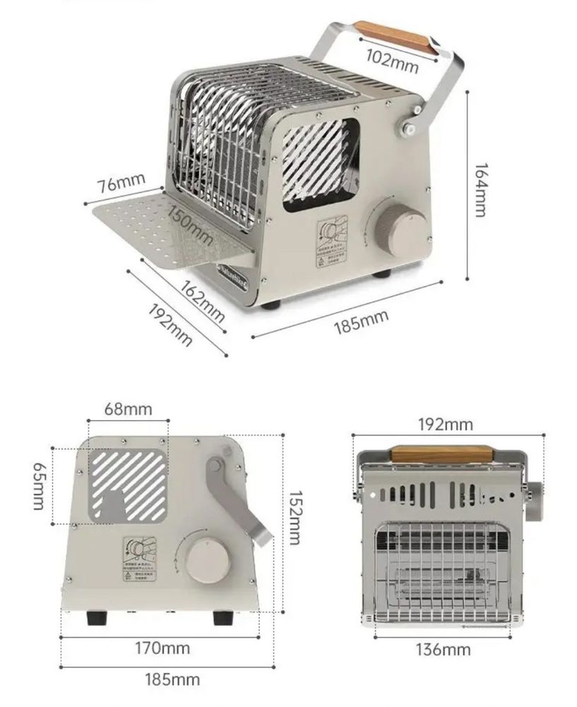 Обогреватель Naturehike для кемпинга