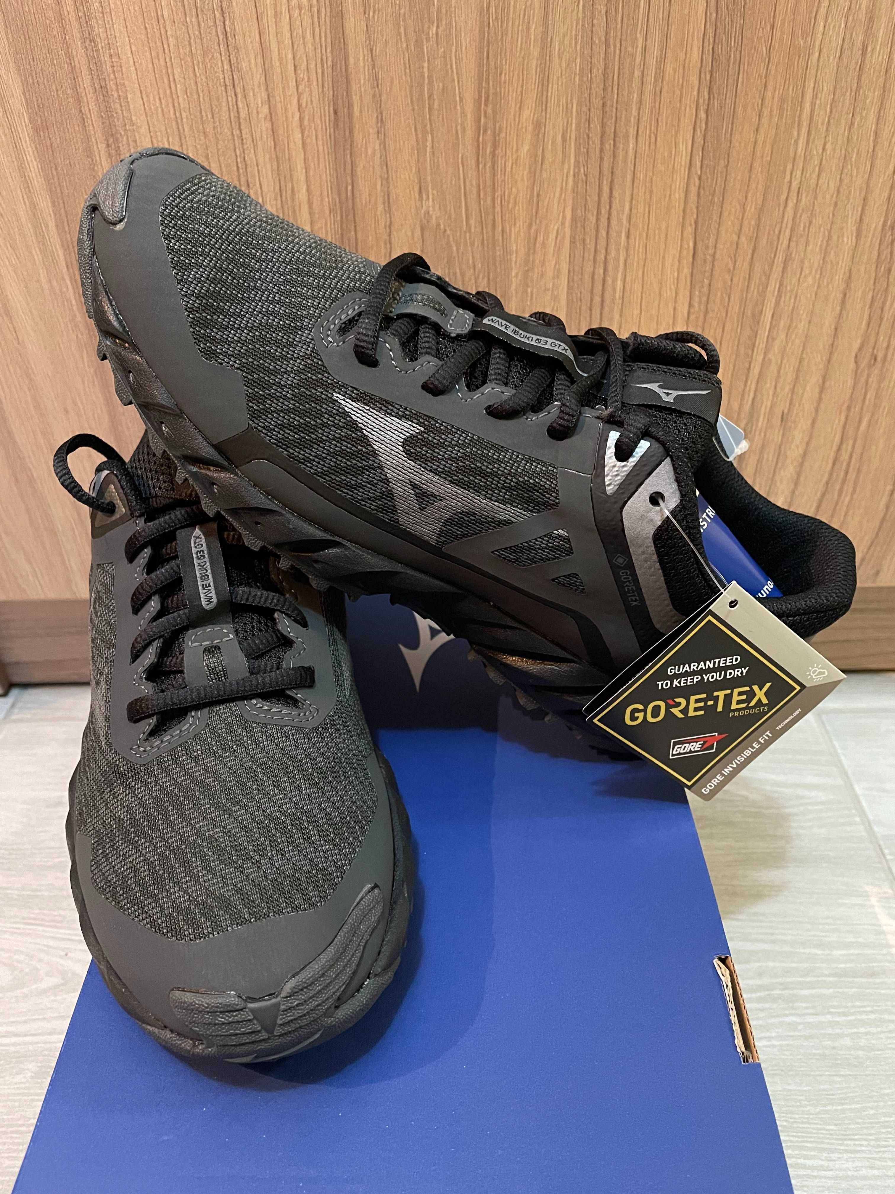 mizuno WAVE IBUKI 3 GTX gore-tex дамски , женски маратонки номер 38