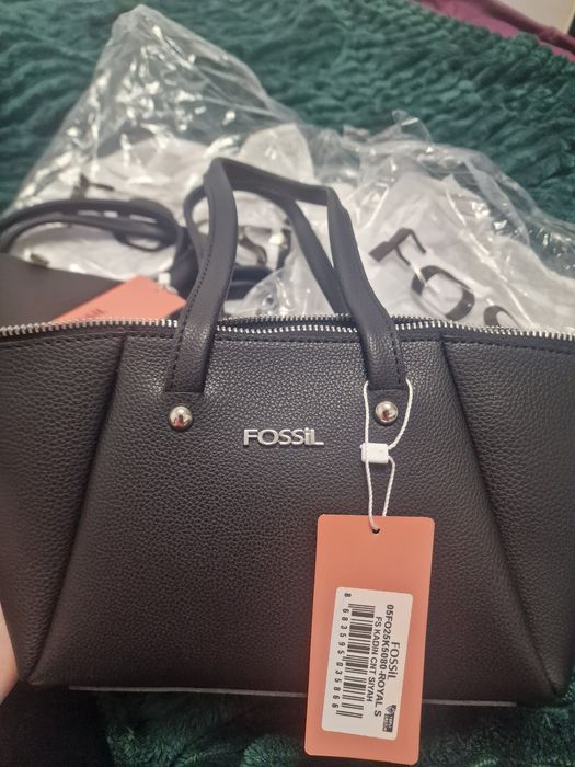 Geanta Fossil neagra