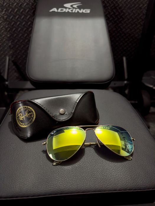ТОП * Ray-Ban Aviator Green * слънчеви очила