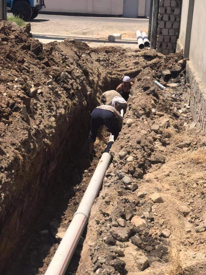 Выгребный яма и септик монтаж канализация и водопровод, траншея,подкоп