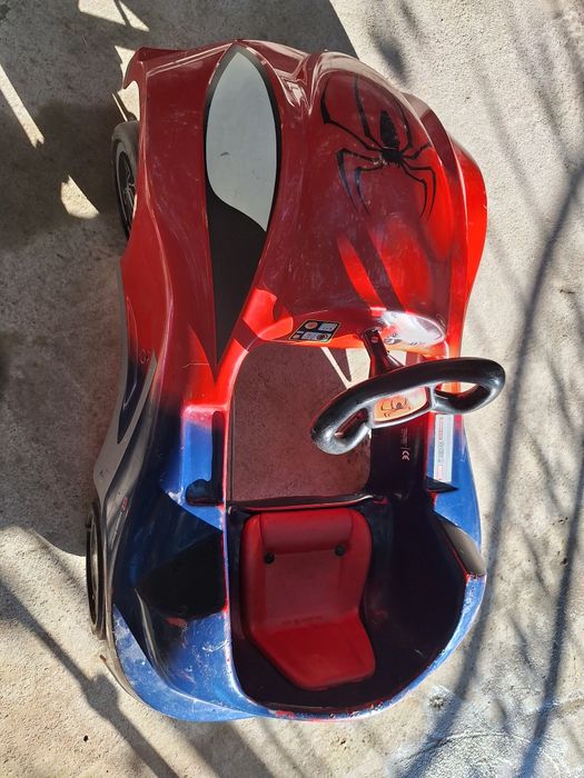 Masinuta fara pedale spiderman