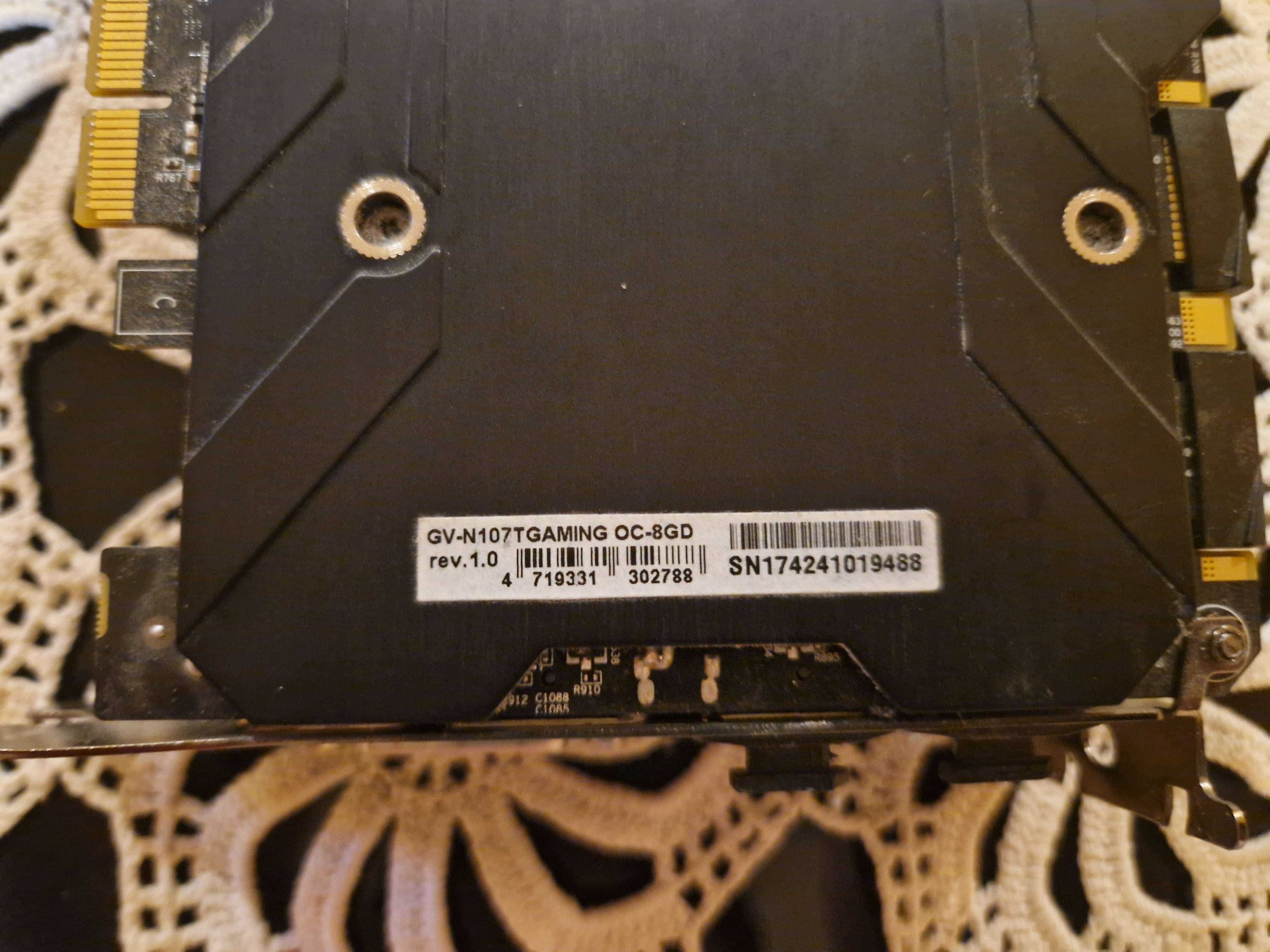 Placa Video GIGABYTE GTX 1070 TI