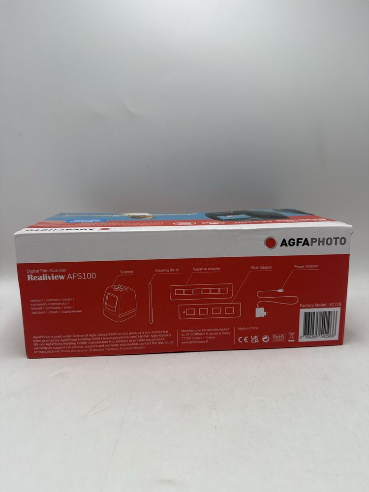 Scanner de film pentru diapozitive, Agfa, Realiview AFS100, Negru C2