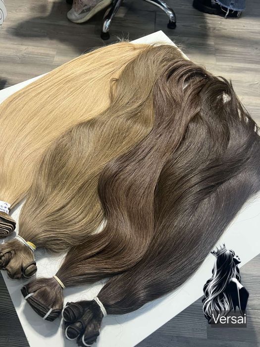 100%естествена коса