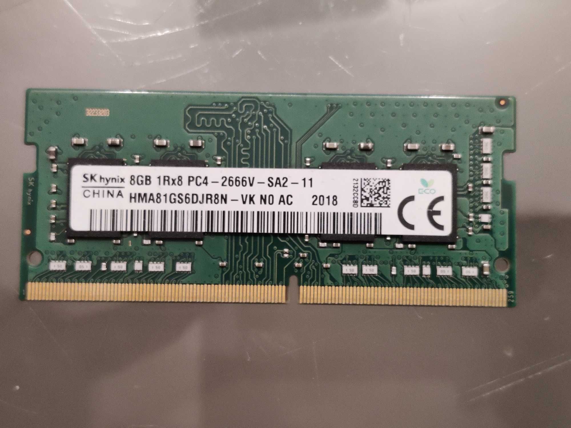 Продавам памети за лаптоп SO-DIMM DDR3 и DDR4 8GB
