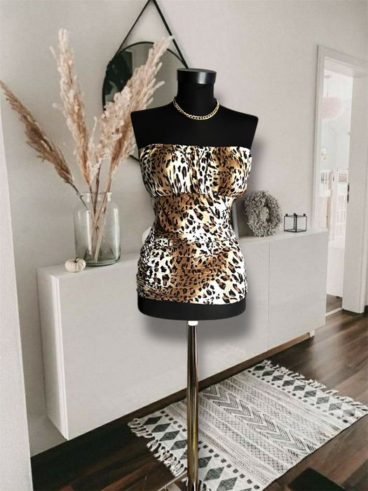 Top Amisu New Yorker animal print S