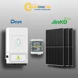 Kit Fotovoltaic de 10kW trifazat hibrid - Jinko Solar, Invertor Deye