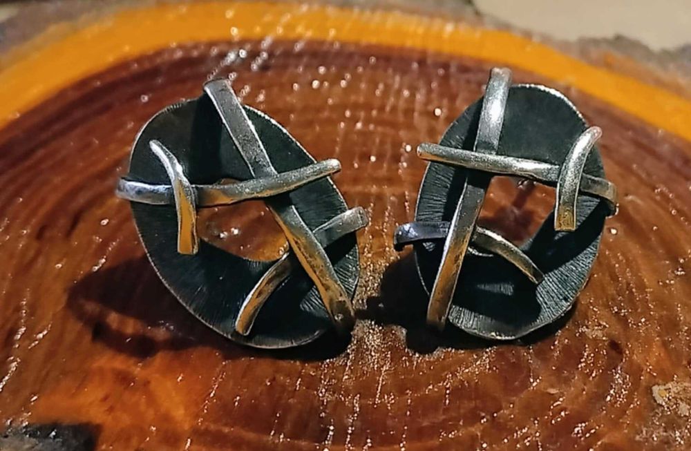 Сребърни обеци Dioghras Jewels