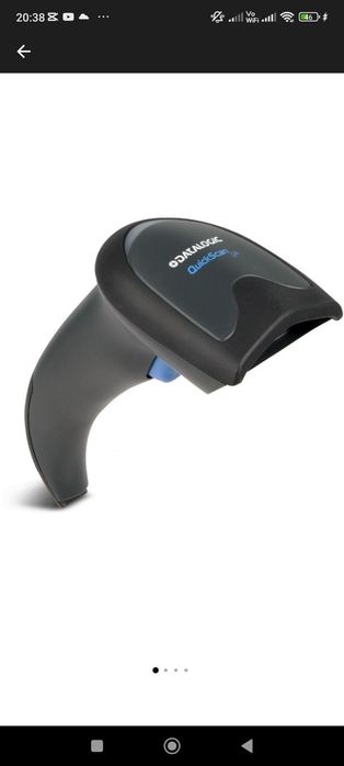 Cititor coduri de bare Datalogic QuickScan Lite QW2100 USB Kit Black