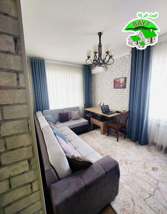 • РАЗДЕЛКА 2/8/9 Евро Обстановкой Продаётся квартира Сергели-5а