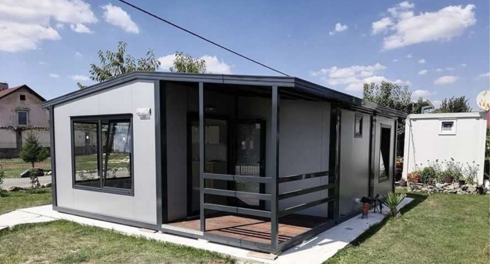 Vand case pe structuara metaluca de 60mp si de 35mp…