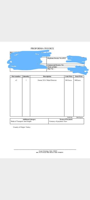 Металотърсач Farmet x2